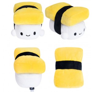 Sushi Japanese Food Egg 6" Mini Soft Cushion Stuffed Pillow Cute Decor Toy 8809304441845  372402225297
